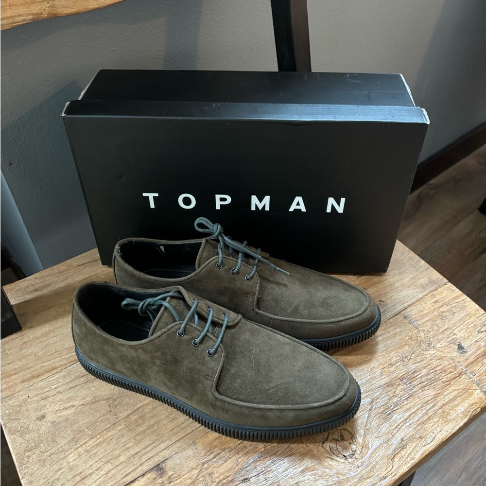Topman Regan Lace in Khaki